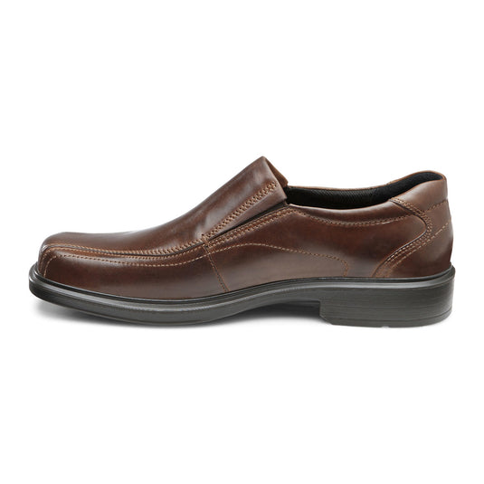 Ecco Men's Helsinki Bike Toe Slip-on Dress Shoe Cocoa Brown