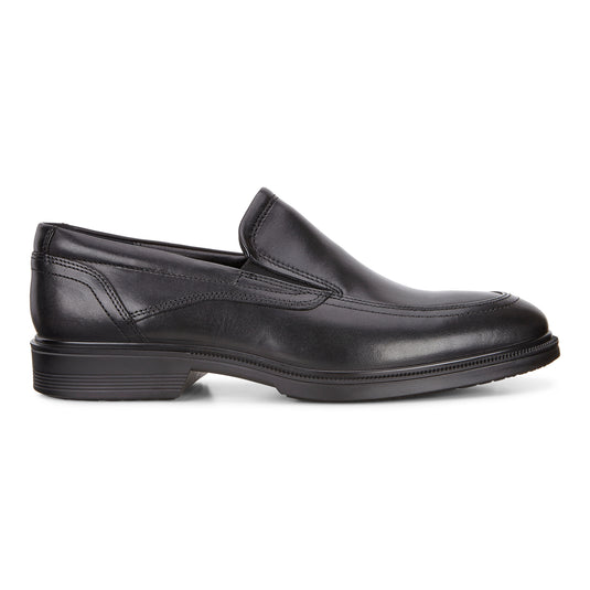 Ecco Men's Lisbon Apron Toe Slip-on Dress Shoe Black