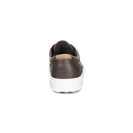 Ecco Men's Soft 7 Perf Lace Sneakers Coffee