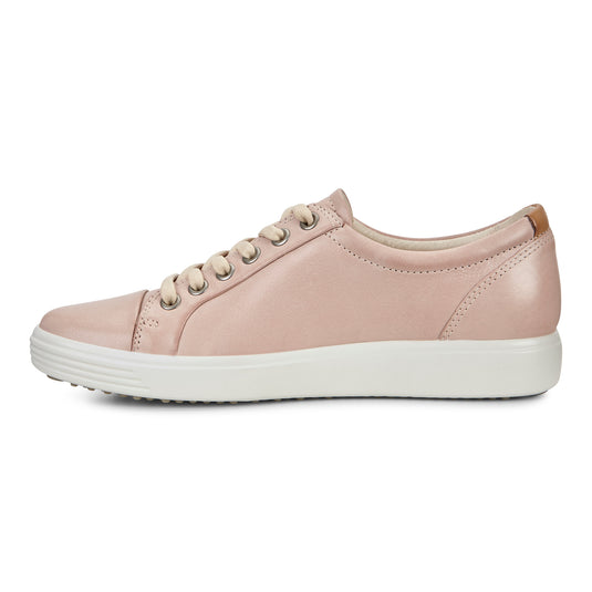 Ecco Women's Soft 7 Lace Sneakers Rose Dust