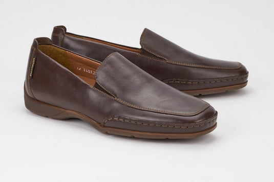 Mephisto Men's Edlef Slip-On Dark Brown Leather