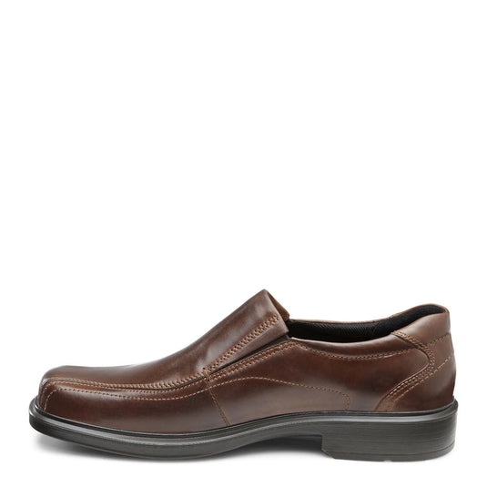 Ecco Men's Helsinki Classic Bike Toe Loafer Cocoa Brown