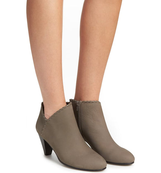 David Tate Women's Loft Bootie Gray Nubuck