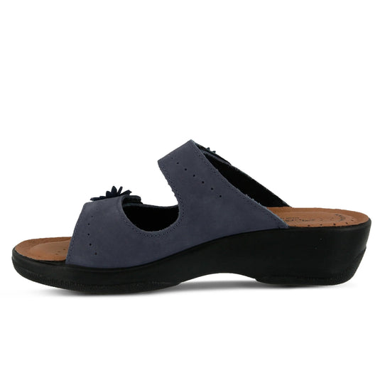 Spring Step Flexus Women's Faithful Slide Sandal Navy