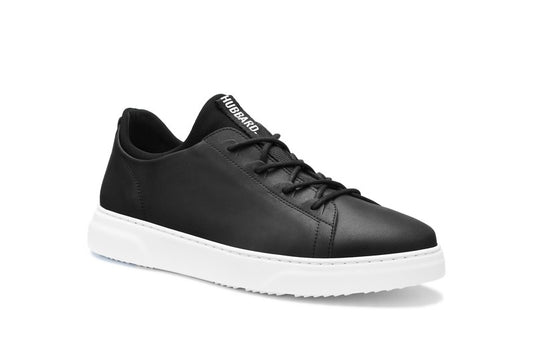 Samuel Hubbard Men's Hubbard Flight Carbon Black Leather / White Sole