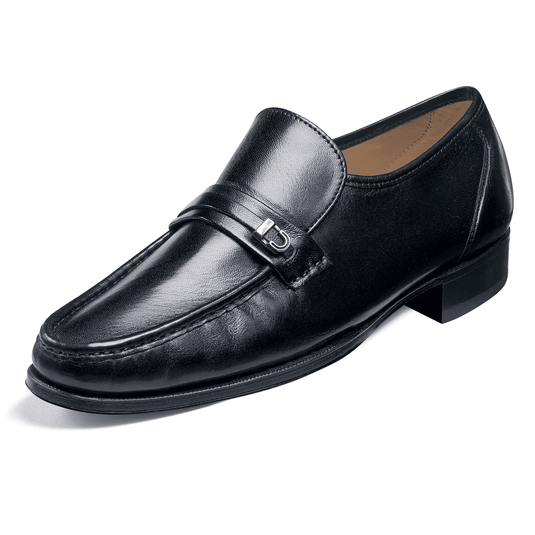 Florsheim Men's Como Imperial Moc Toe Bit Loafer Black