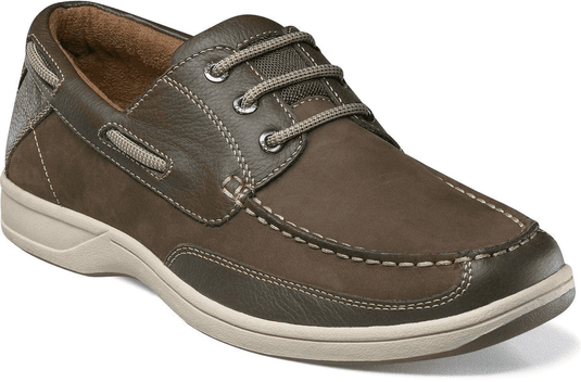 Florsheim Men's Lakeside Oxford Boat Shoe Stone