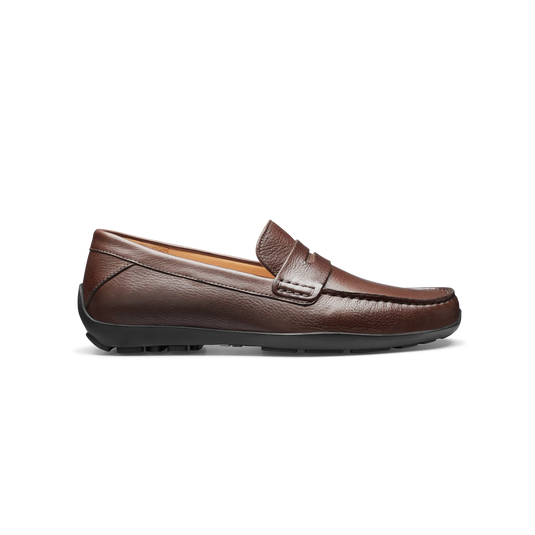 Samuel Hubbard Men's Free Spirit for Him Brown Tumbled Full Grain Leather