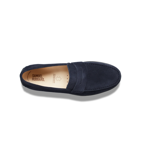 Samuel Hubbard Men's Free Spirit for Him Navy Suede