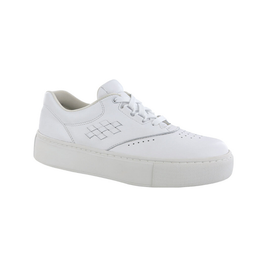 SAS Women's Free Rein Non Slip Lace Up Chalk