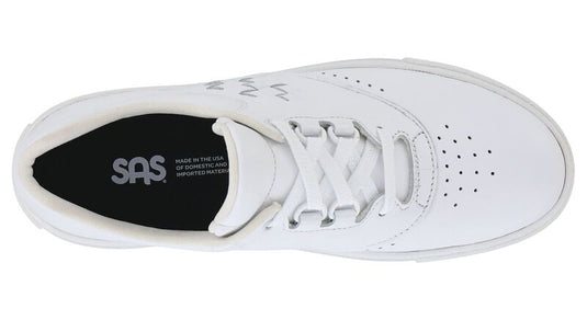 SAS Women's Free Rein Non Slip Lace Up Chalk