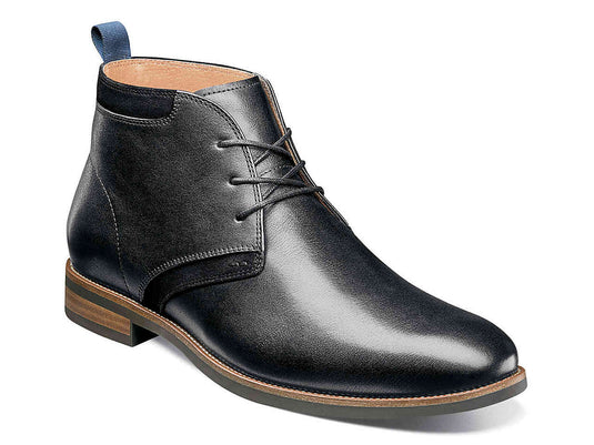 Florsheim Uptown Plain Toe Chukka Boot Black