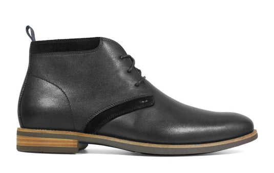 Florsheim Uptown Plain Toe Chukka Boot Black