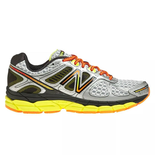 New Balance Men's 860v4 Sneaker Silver/Yellow