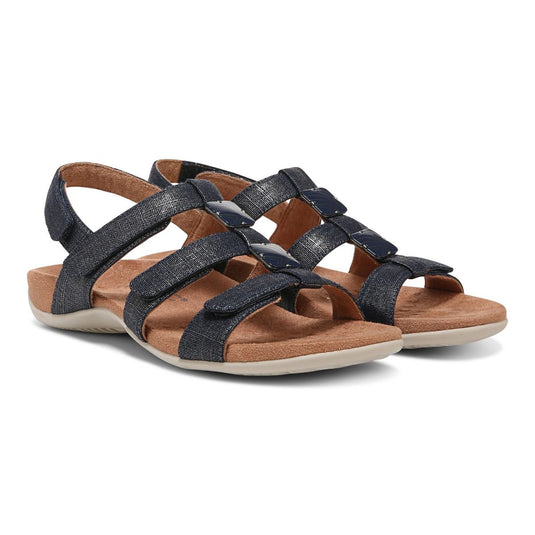 Vionic Women's Amber Sandals Navy