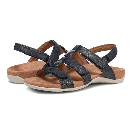 Vionic Women's Amber Sandals Navy