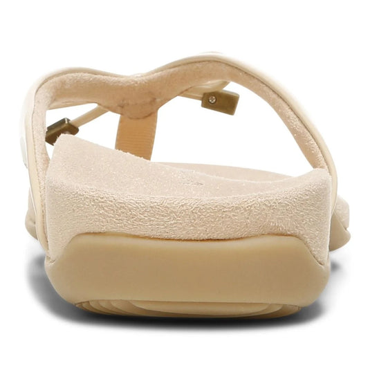 Vionic Women's Bella Toe Post Sandal Semolina