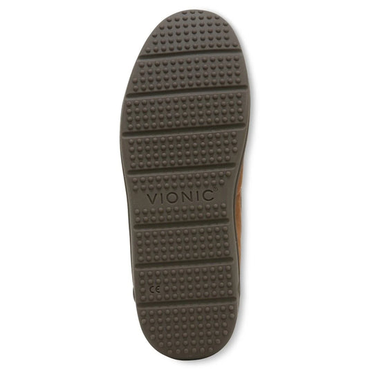 Vionic Men's Gustavo Slipper Toffee Suede