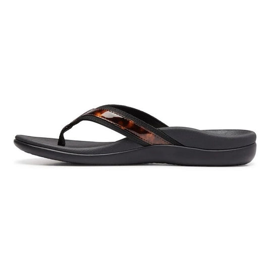 Vionic Women's Tide II Toe Post Sandals Tortoies