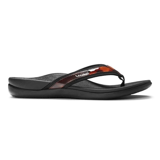 Vionic Women's Tide II Toe Post Sandals Tortoies