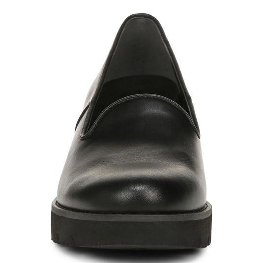 Vionic Women's Willa Wedge Black Leather