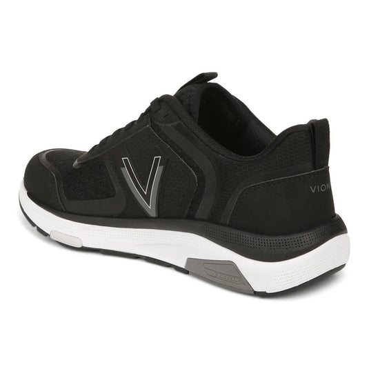 Vionic Women's Walk Strider Sneaker Black Charcoal