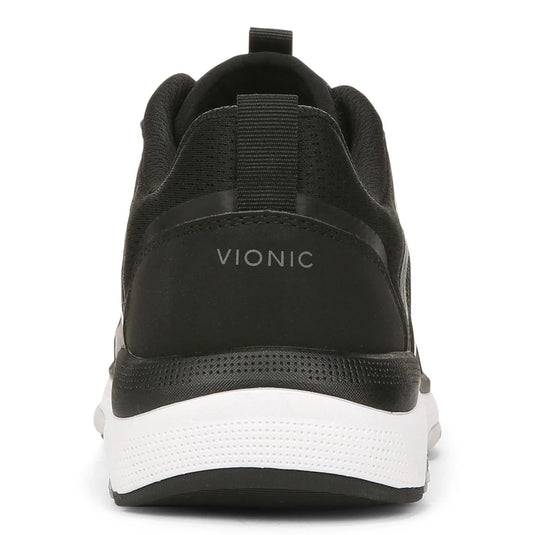 Vionic Women's Walk Strider Sneaker Black Charcoal