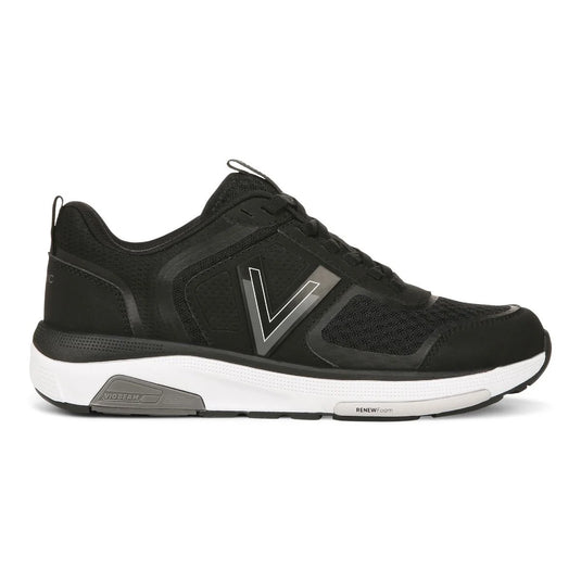 Vionic Women's Walk Strider Sneaker Black Charcoal