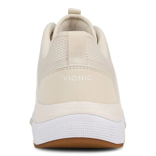 Vionic Women's Walk Strider Sneaker White Cream