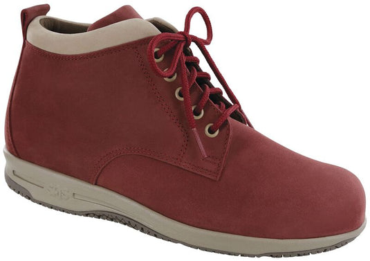 SAS Women's Gretchen Chukka Boot Red / Taupe