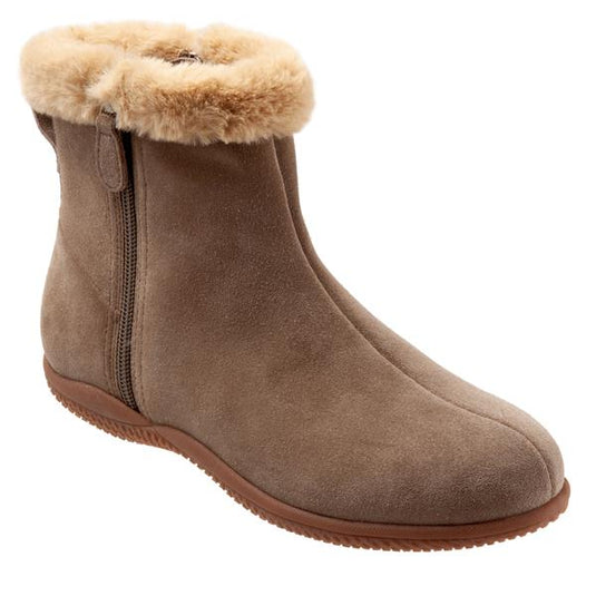 Softwalk Women's Helena Boot Stone Suede