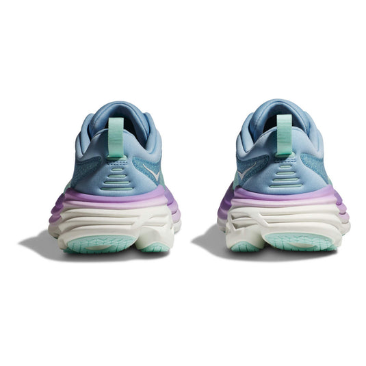 Hoka One One Women's Bondi 8 Sneaker Airy Blue/Sunlit Ocean