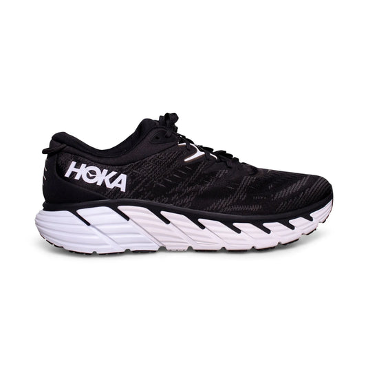 Hoka One One Men's Gaviota 4 Sneaker Black/White