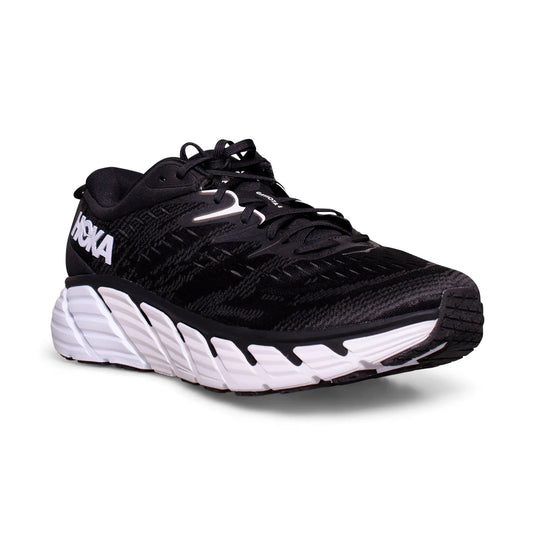 Hoka One One Men's Gaviota 4 Sneaker Black/White
