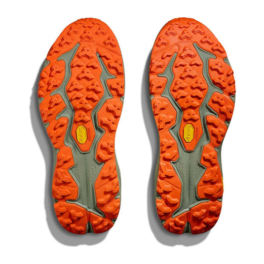 HOKA Men's Speedgoat 6 Trail Shoe Antique Olive/Squash