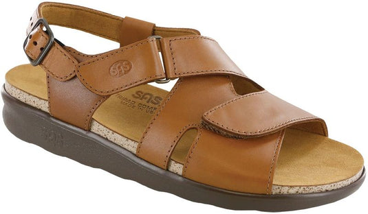 SAS Women's Huggy Comfort Sandals Caramel