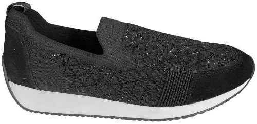 Ara Women's Lissabon Slip-on Shoe Black