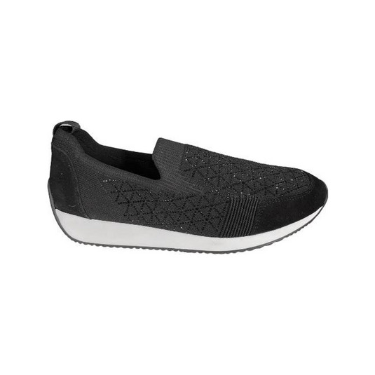 Ara Women's Lissabon Slip-on Shoe Black