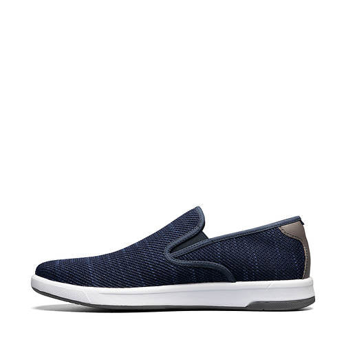 Florsheim Men's Crossover Knit Plain Toe Sneaker Navy