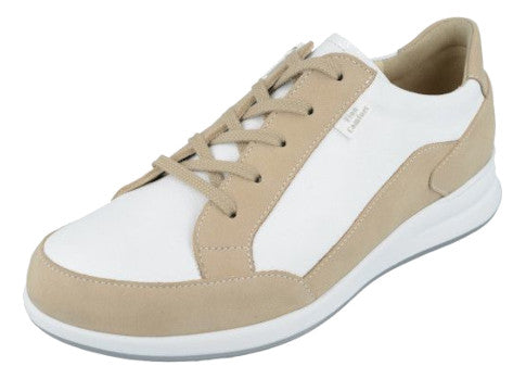 Finn Comfort Women's Prato Ivory/Weiss Nubuk/Nappa