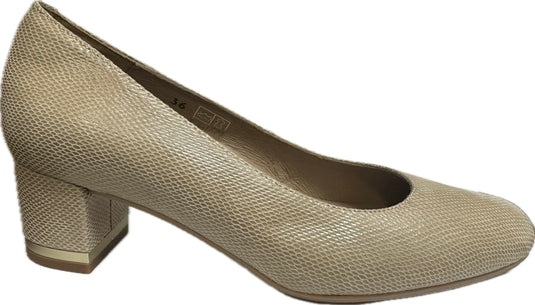 Piesanto Women's Dress Shoe 235401 Pump Beige