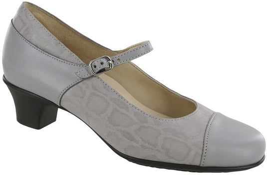 SAS Women's Isabel Mary Jane Pump Grigio/Snake