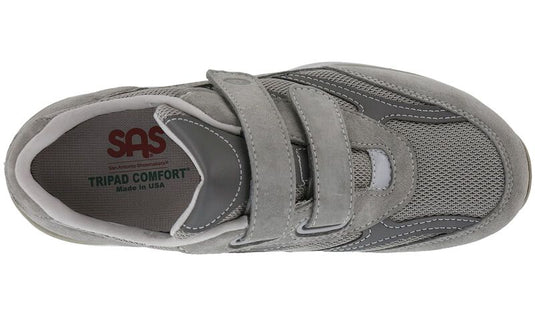 SAS Men's JV Mesh Diabetic Active Shoes Gray