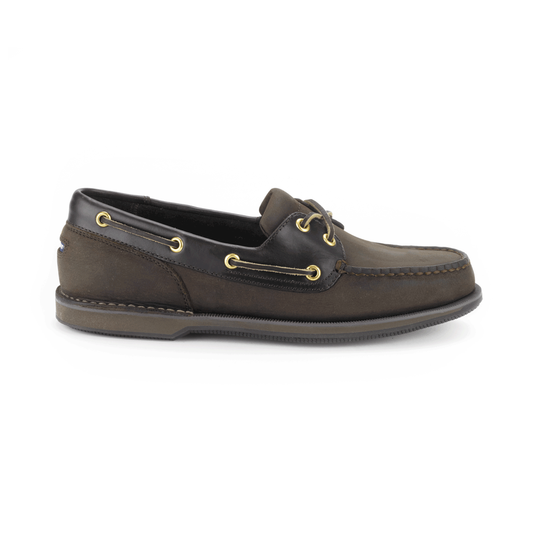 Rockport Men's Perth Slip-On Boat Shoes Choc/Bark