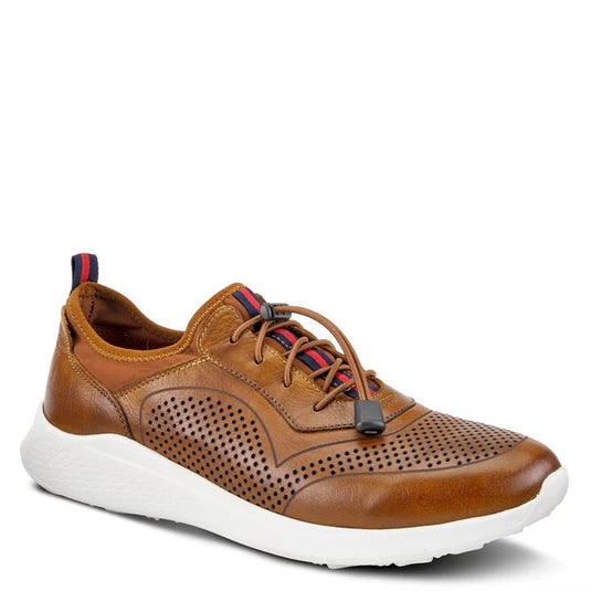 Spring Step Men's Kris Sneakers Cognac