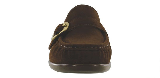 SAS Women's Lara Slip On Loafer Brown Suede