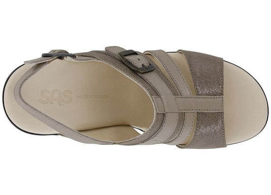 SAS Women's Layla Wedge Sandals Fog/Taupe