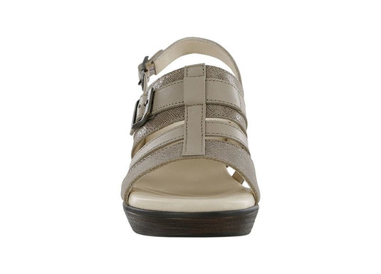 SAS Women's Layla Wedge Sandals Fog/Taupe