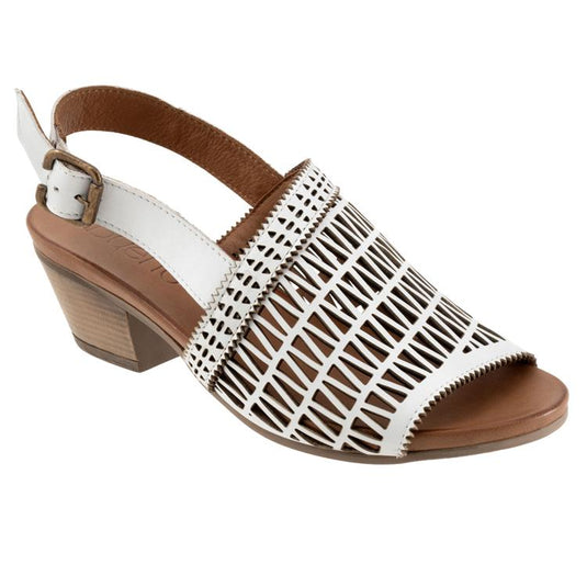 Bueno Women's Lia Sandal White