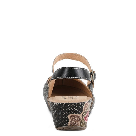 Spring Step Women's Lizzie Rose Sandal Black Multi